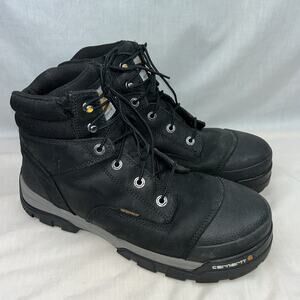 carhartt mens work boots size 12 used shoes ASTM F2413-18 CME 1578 Waterproof